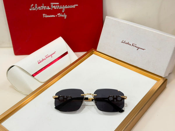 Luxury Square Gradient Sunglasses – Premium Vintage Style