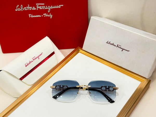 Luxury Square Gradient Sunglasses – Premium Vintage Style