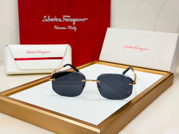 Luxury Square Gradient Sunglasses – Premium Vintage Style
