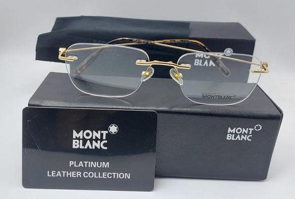 Rimless Metal Frame Eyeglasses – Premium Lightweight Luxury Design