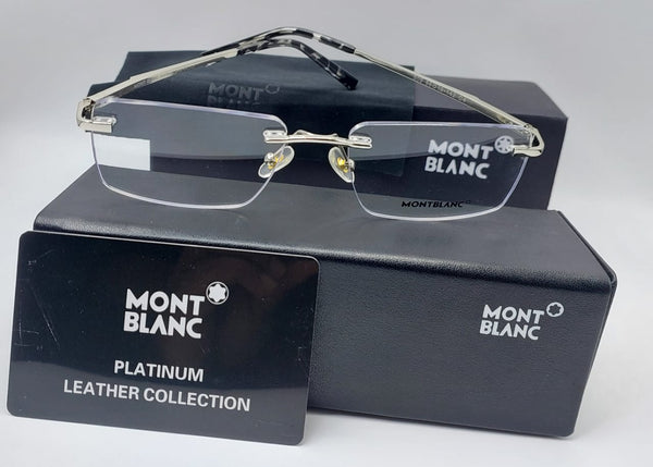 Rimless Metal Frame Eyeglasses – Premium Lightweight Luxury Design
