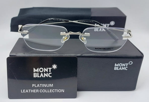 Rimless Metal Frame Eyeglasses – Premium Lightweight Luxury Design