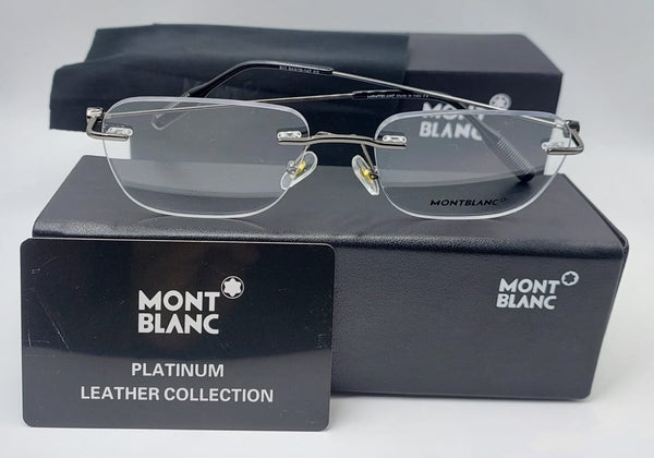 Rimless Metal Frame Eyeglasses – Premium Lightweight Luxury Design