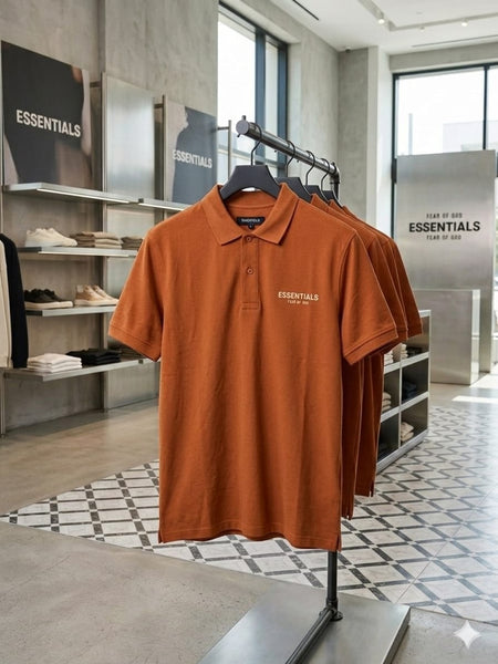 Men's Luxury Branded  Polo T-Shirt  With Minimalist Logo Classic Casual Fit