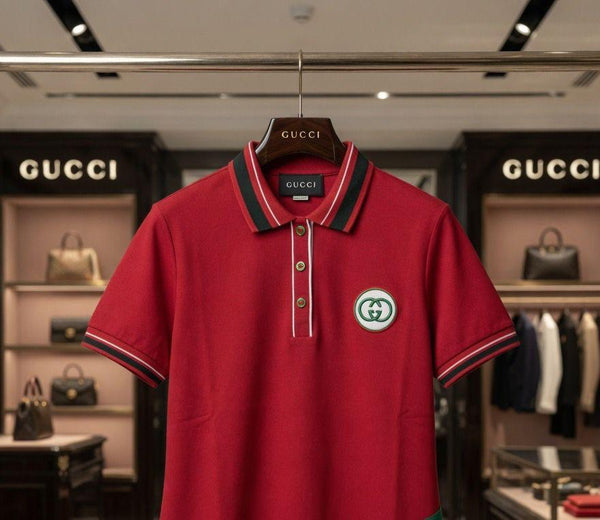 Women's Signature Polo Dress – Red Luxury Casual  Dress