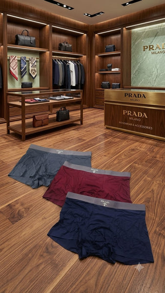Luxury Men's Premium Boxer Briefs Set  Ultra Soft Comfort & Modern Fit