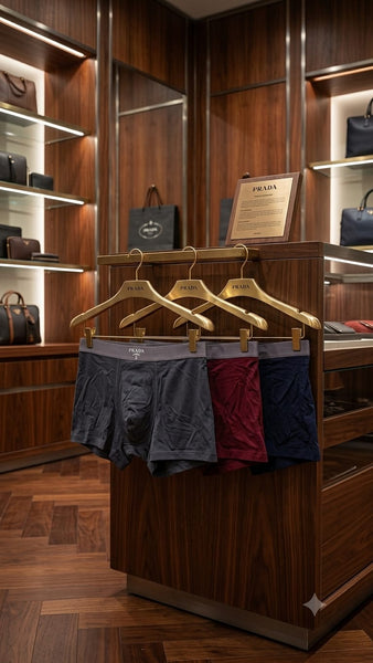 Luxury Men's Premium Boxer Briefs Set  Ultra Soft Comfort & Modern Fit