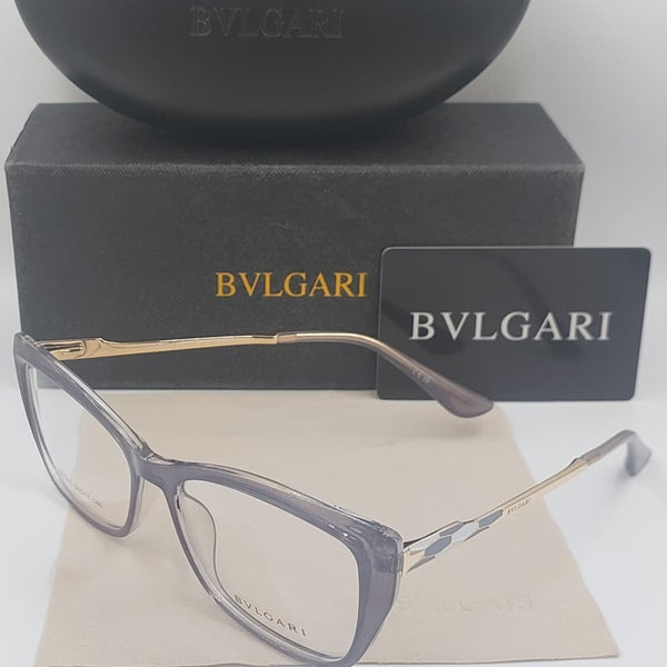 Luxury Rectangular Eyeglass Frame f Black & Gold Premium Optical Glasses
