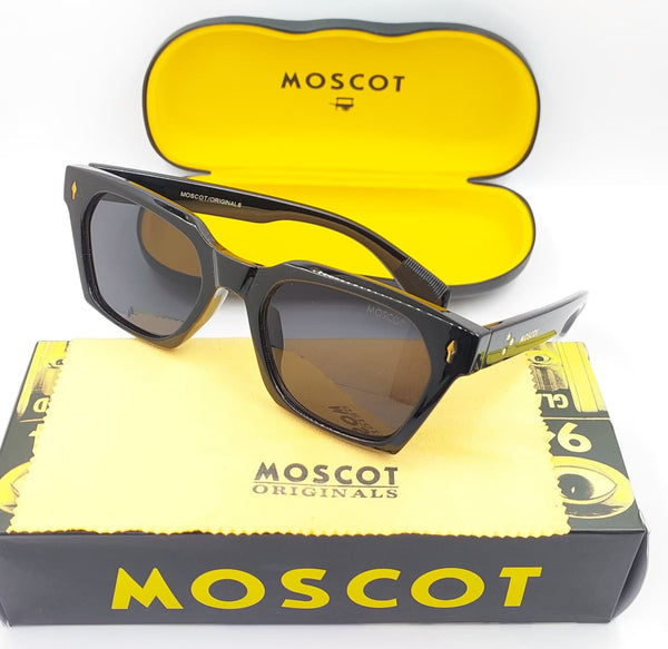 Branded Luxury Eyewear Elegant Black Acetate Sunglasses