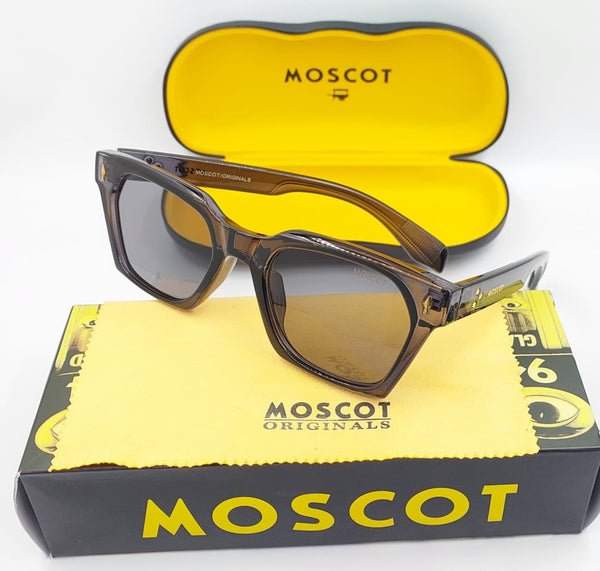Branded Luxury Eyewear Elegant Black Acetate Sunglasses