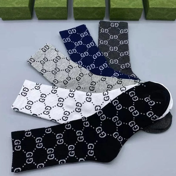 Luxury GG Pattern Premium Socks