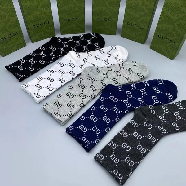 Luxury GG Pattern Premium Socks