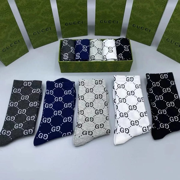 Luxury GG Pattern Premium Socks