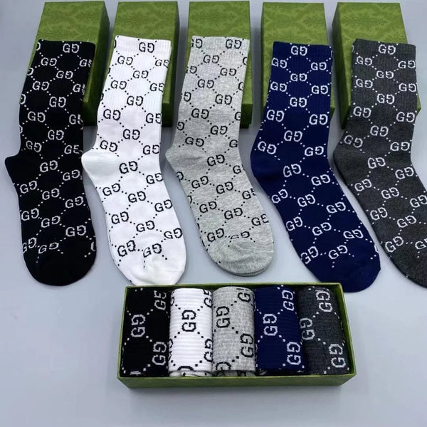 Luxury GG Pattern Premium Socks