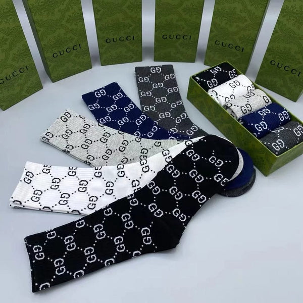 Luxury GG Pattern Premium Socks