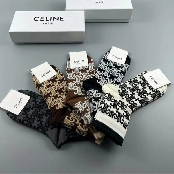 Premium Designer Pattern  Long Socks – Comfortable Everyday Wear