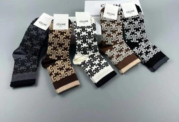 Premium Designer Pattern  Long Socks – Comfortable Everyday Wear