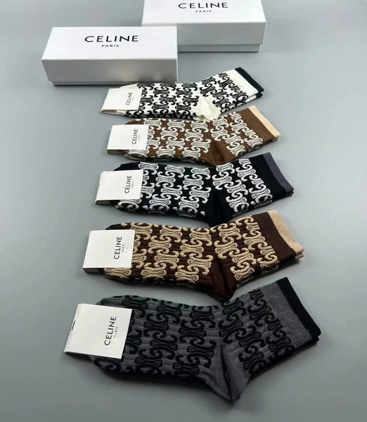Premium Designer Pattern  Long Socks – Comfortable Everyday Wear