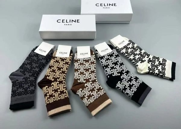 Premium Designer Pattern  Long Socks – Comfortable Everyday Wear