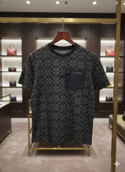 Premium Printed Round Neck T-Shirt for Men – Stylish Casual Wear