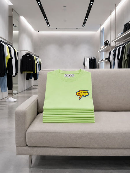 Premium Lime Green Oversized T-Shirt for Men – Trendy Casual Wear