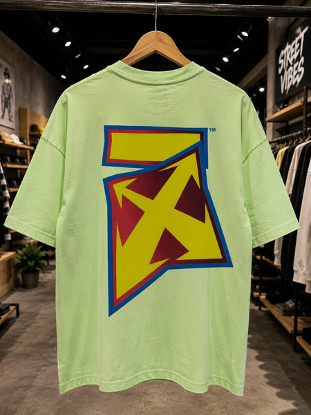 Premium Lime Green Oversized T-Shirt for Men – Trendy Casual Wear