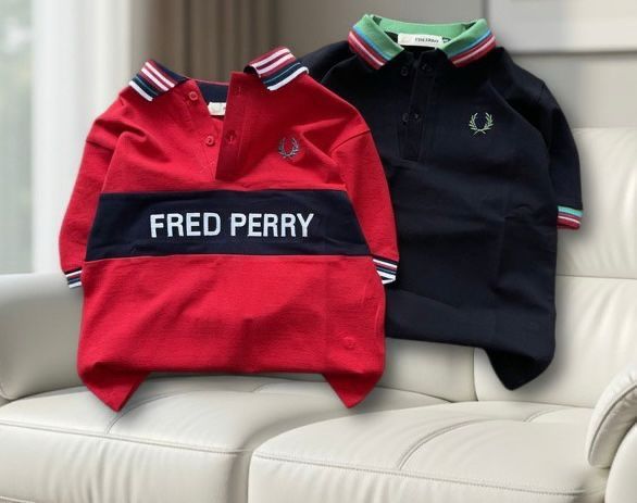 Kids Premium Polo T-Shirt Collection  Classic Color Block Design
