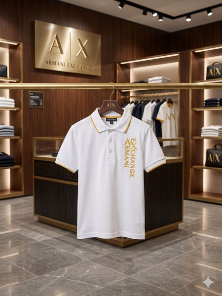 Kids Premium Polo T-Shirt with Signature Logo Print