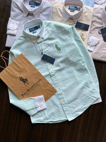 Men’s Premium Full Sleeve Contrast Collar  Shirt