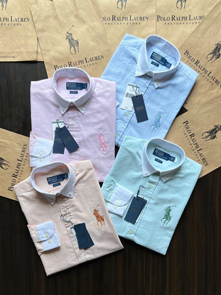 Men’s Premium Full Sleeve Contrast Collar  Shirt