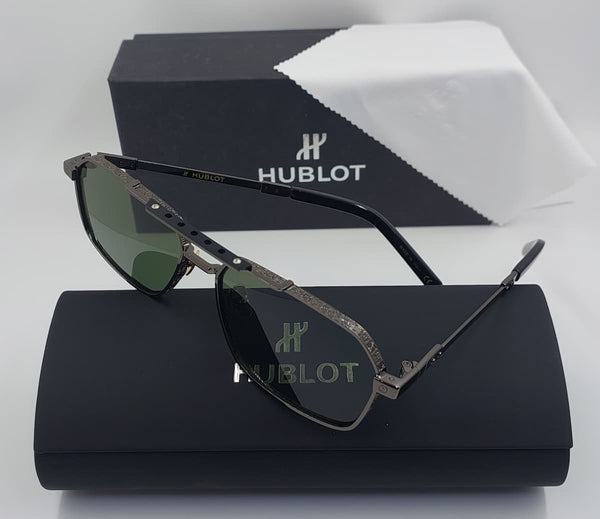 Luxury Gold-Tone Geometric Sunglasses  Premium Designer Eyewear with UV Protection