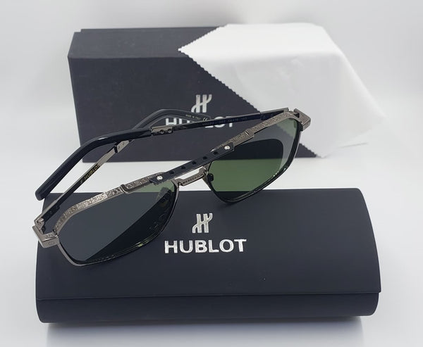 Luxury Gold-Tone Geometric Sunglasses  Premium Designer Eyewear with UV Protection