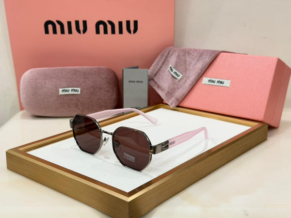 Premium Women’s Polarized Hexagon Fashion Sunglasses