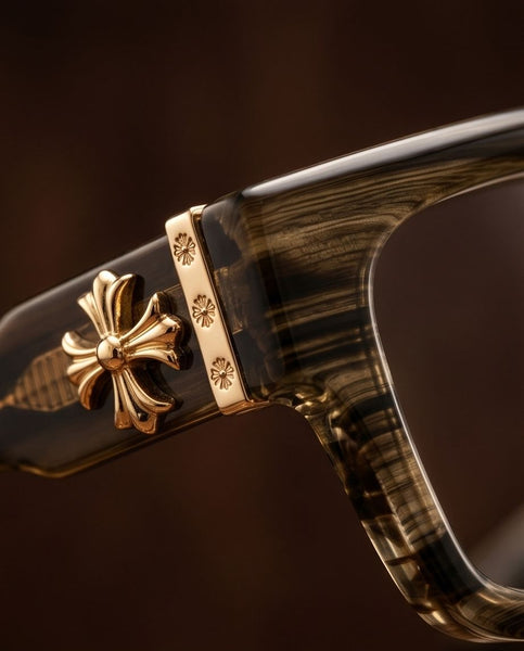 Luxury Women's Square Transparent Frame Eyeglasses