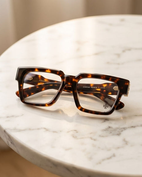 Luxury Women's Square Transparent Frame Eyeglasses