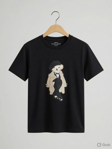 Women’s Premium Black Graphic T-Shirt – Trendy Casual Wear