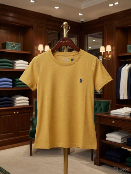 Elegant Women’s Basic Crew Neck Tee – Soft & Comfortable Fit
