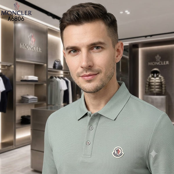 Premium Men’s Full Sleeve Polo T-Shirt – Elegant Regular Fit