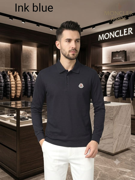 Premium  Full Sleeve Polo T-Shirt for Men | Classic Luxury Fit