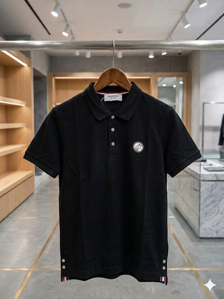Premium Classic Black Polo T-Shirt for Men