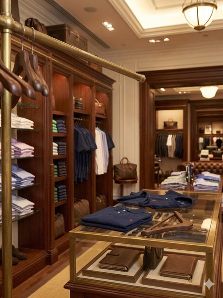 Luxury Premium Classic Navy Blue Polo T-Shirt