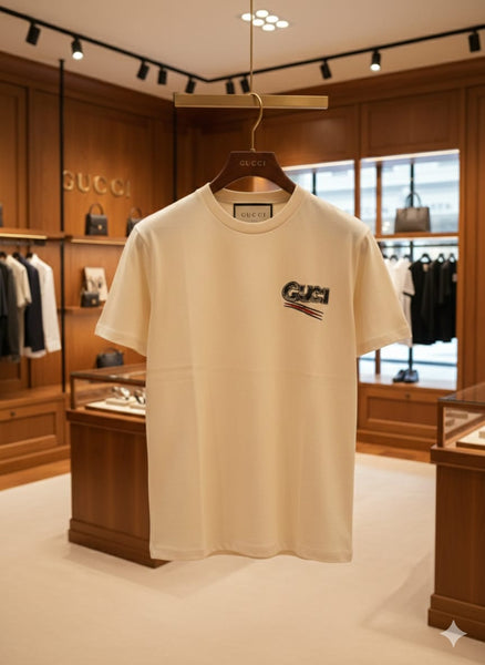 Premium Drop Shoulder T-shirt With Logo