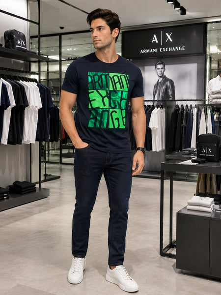 Elegant Graphic Logo Print T-Shirt – Premium Casual Fashion for Men