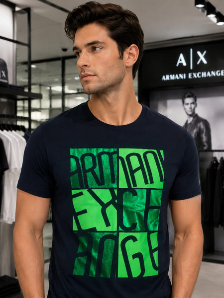 Elegant Graphic Logo Print T-Shirt – Premium Casual Fashion for Men