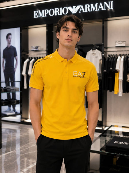 Premium Brand  Logo Polo T-Shirt – Premium Performance & Casual Style for Men