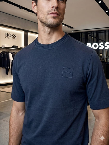 Premium Crew Neck T-Shirt – Minimalist Luxury Casual Wear for Men