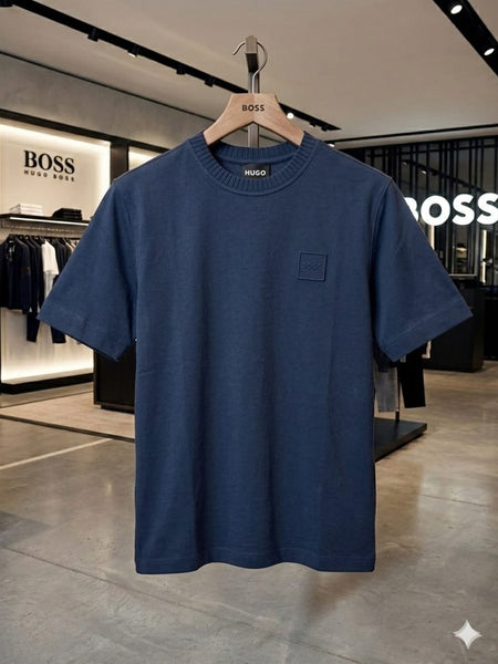 Premium Crew Neck T-Shirt – Minimalist Luxury Casual Wear for Men