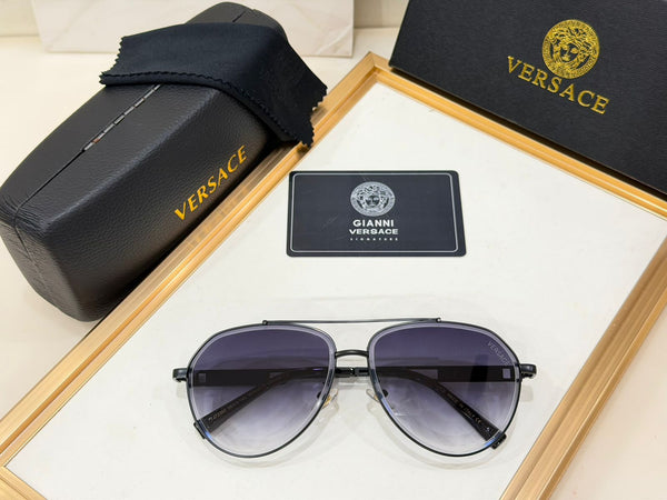 Premium Aviator Sunglasses for Men UV Protection Luxury Metal Frame