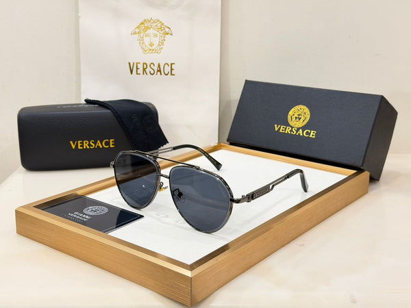 Premium Aviator Sunglasses for Men UV Protection Luxury Metal Frame
