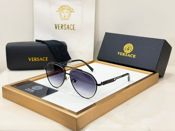 Premium Aviator Sunglasses for Men UV Protection Luxury Metal Frame